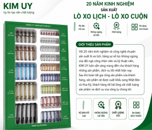 LÒ XO ĐÓNG LỊCH LÀ GÌ? ỨNG DỤNG VÀ VAI TRÒ TRONG NGÀNH IN ẤN